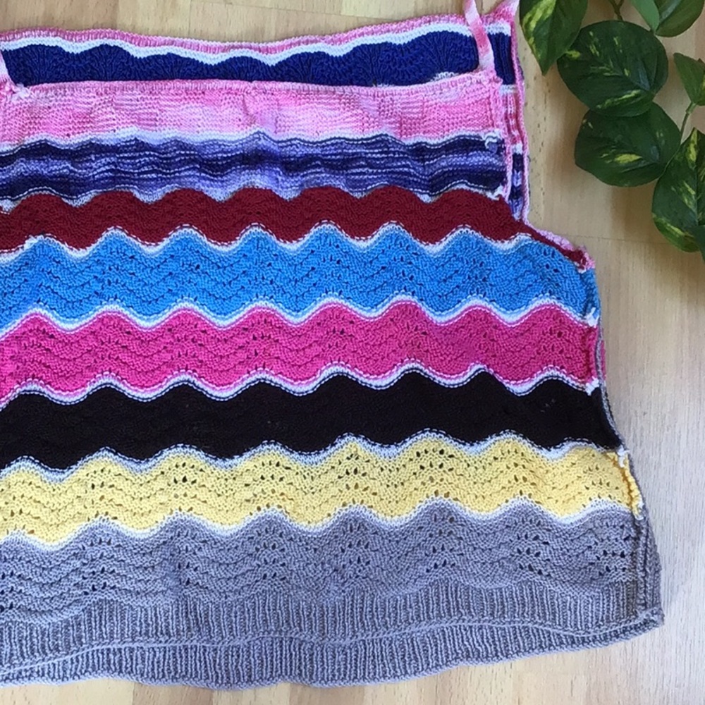 Colorful Crochet Tank Top - Picture 12 of 16